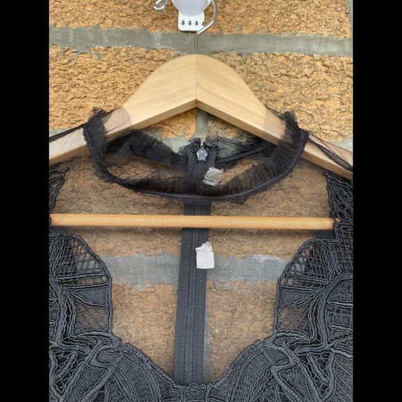 Jonathan Simkhai Lace and Tulle Mini Dress small - Picture 5 of 14